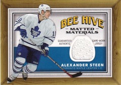 2006-07 Upper Deck Bee Hive Matted Materials Alexander Steen #MM-AS Leafs